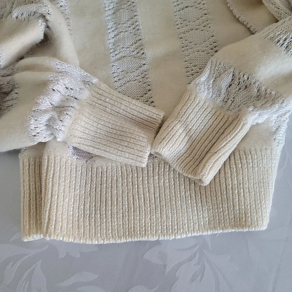 Ann Katrine Girls Angora Sweater Size 6T